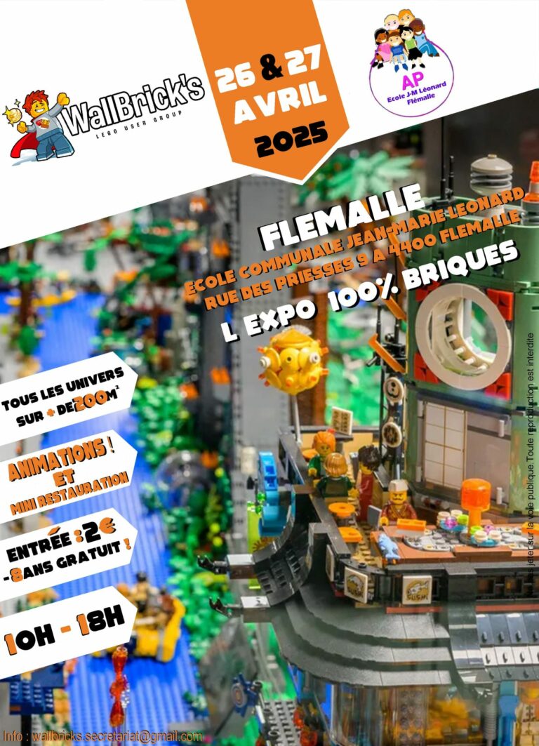 Expo à Flemalle ce 26 et 27 avril 2025